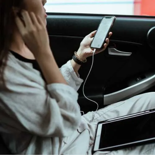 passager dans un taxi à meximieux 01800
